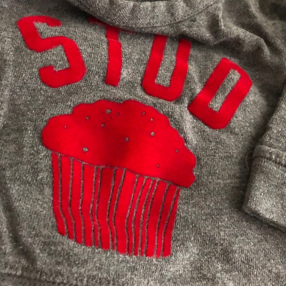 GAP Gray graphic sweatshirt - Picture 3 of 4